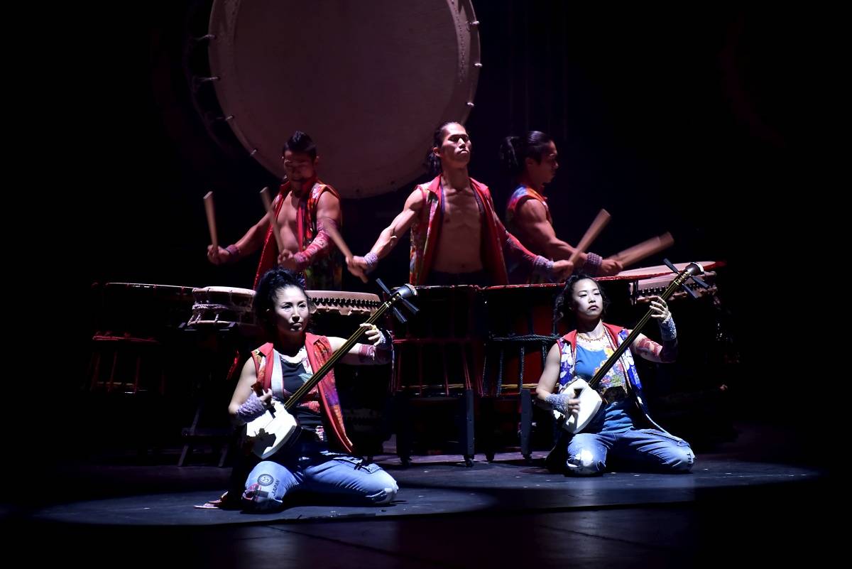 Japonští bubeníci Yamato nadchli fanoušky v pražském Kongresovém centru