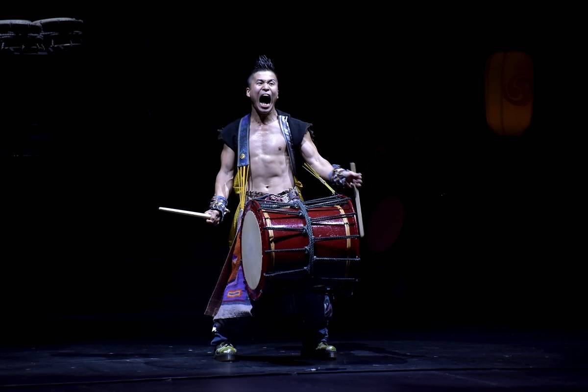 Japonští bubeníci Yamato nadchli fanoušky v pražském Kongresovém centru