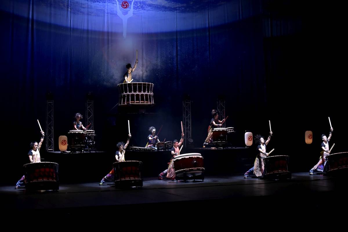 Japonští bubeníci Yamato nadchli fanoušky v pražském Kongresovém centru