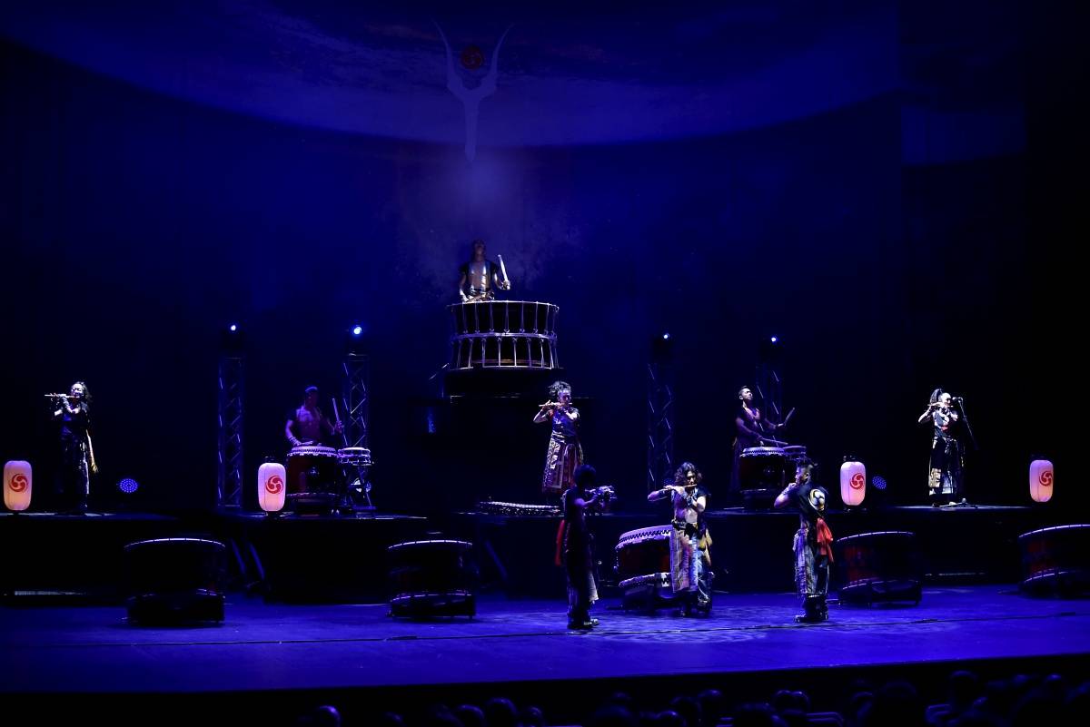 Japonští bubeníci Yamato nadchli fanoušky v pražském Kongresovém centru