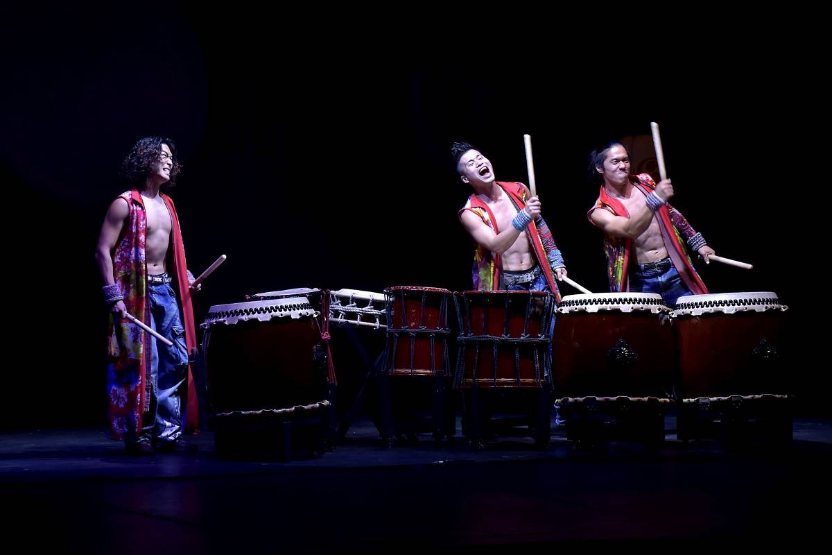 Japonští bubeníci Yamato nadchli fanoušky v pražském Kongresovém centru