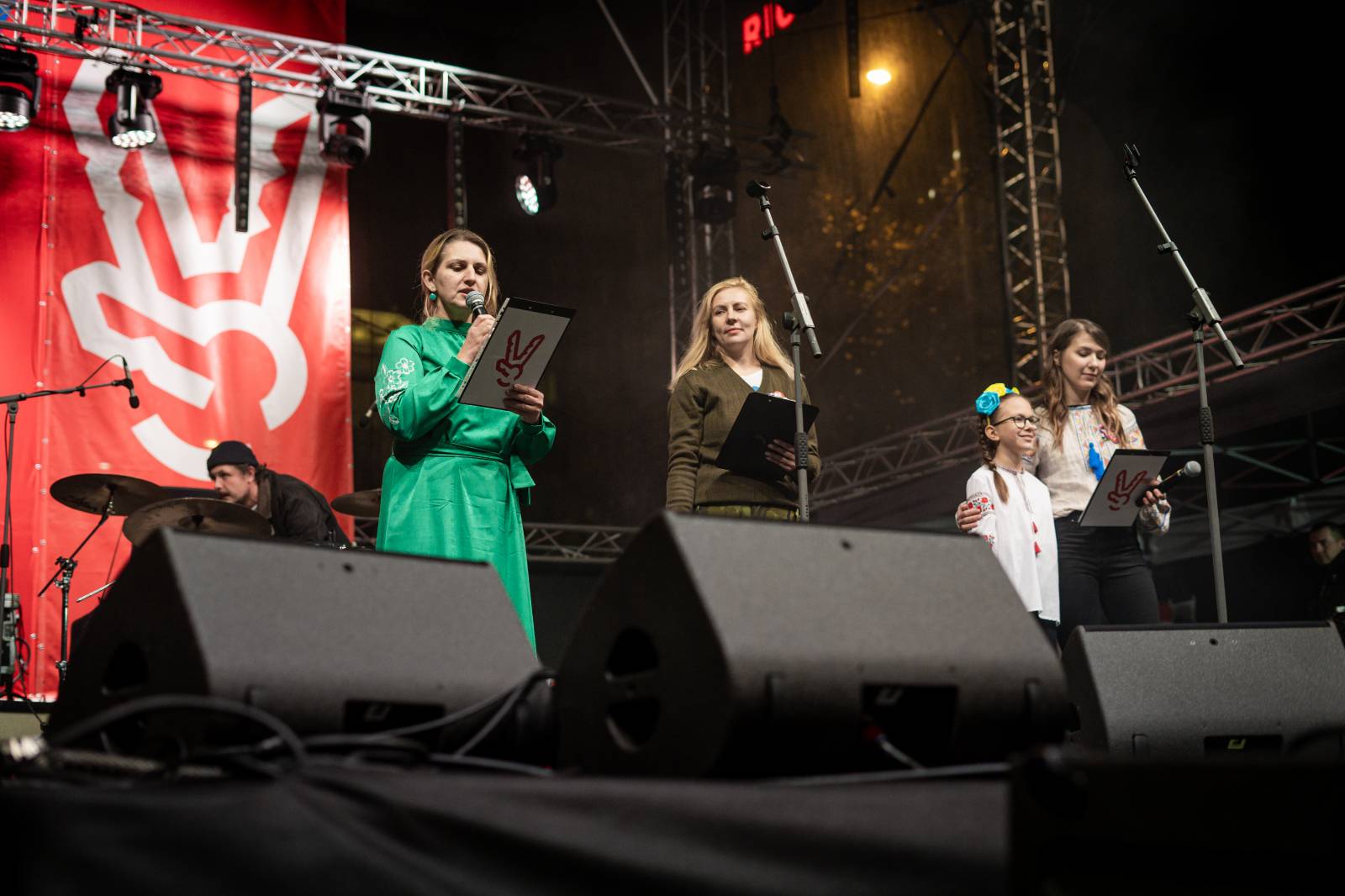 Na Václavském náměstí se vzpomínalo na rok 1989, Koncert pro budoucnost podpořil i Ukrajinu