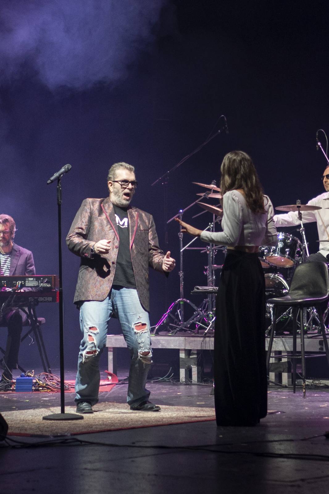 Koncert zakončený ve stoje. Richard Müller zahrál v Divadle Hybernia