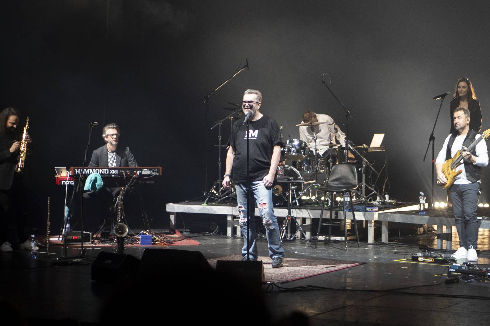 Koncert zakončený ve stoje. Richard Müller zahrál v Divadle Hybernia