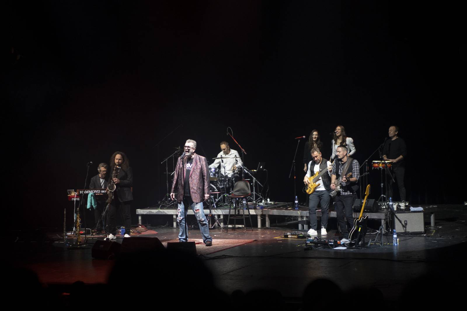 Koncert zakončený ve stoje. Richard Müller zahrál v Divadle Hybernia