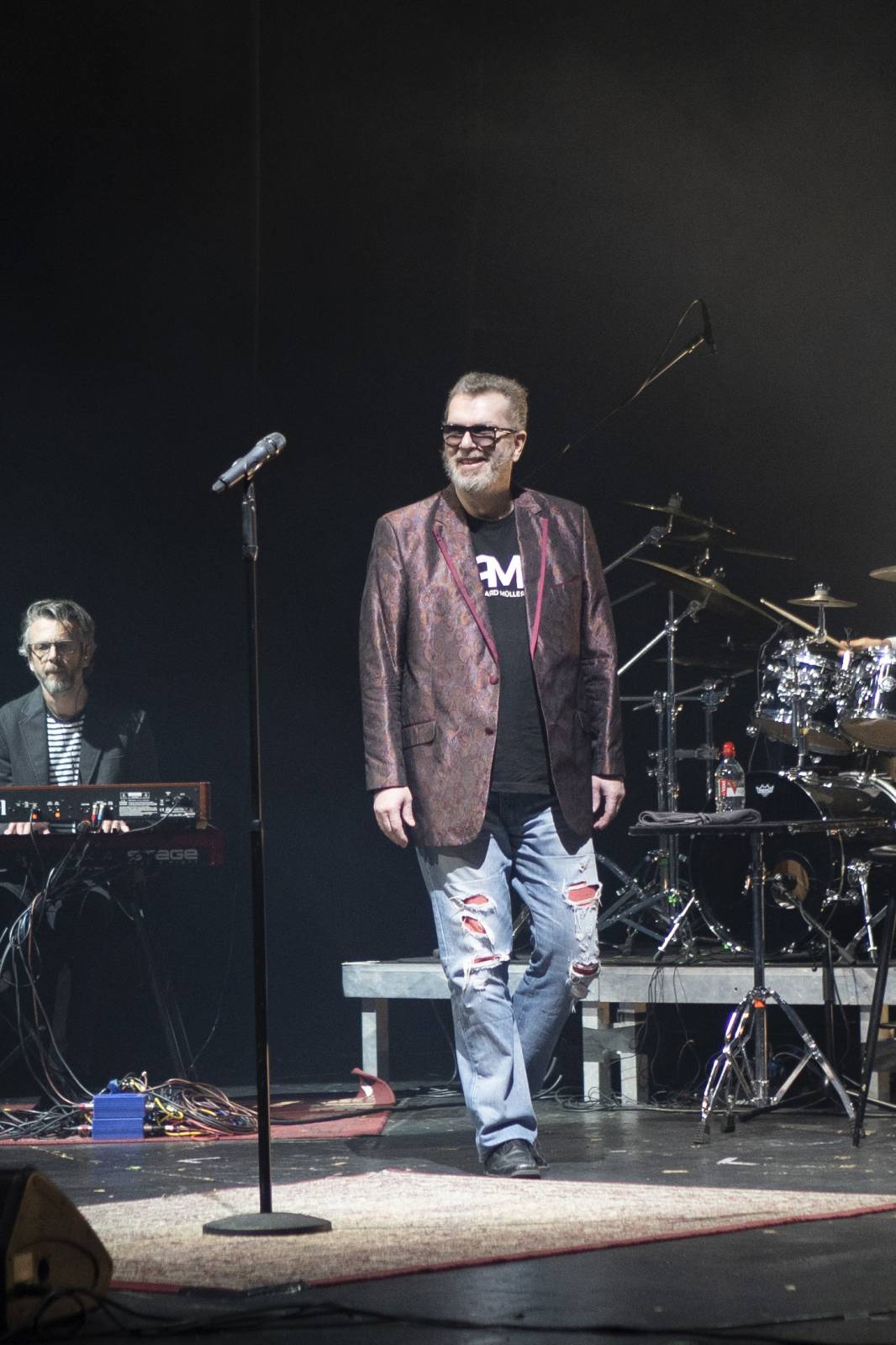 Koncert zakončený ve stoje. Richard Müller zahrál v Divadle Hybernia