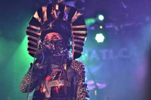 Jana Kratochvílová si podmanila Futurum Music Bar, připomínala egyptskou královnu