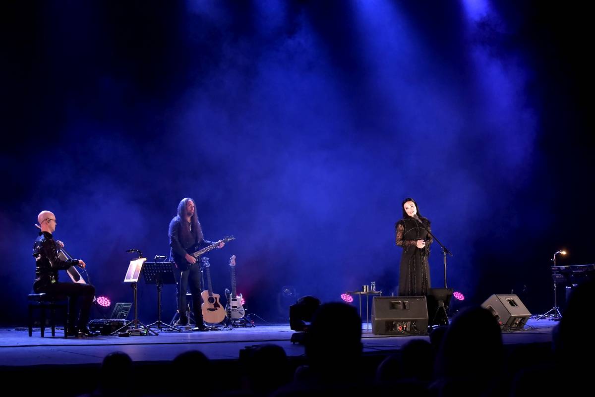 Tarja Turunen s sebou do Prahy přivezla vánoční pohodu