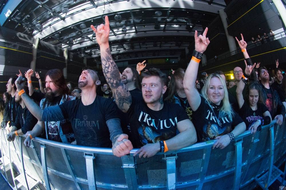 Forum Karlín hřmělo metalem, dorazili Heaven Shall Burn a Trivium