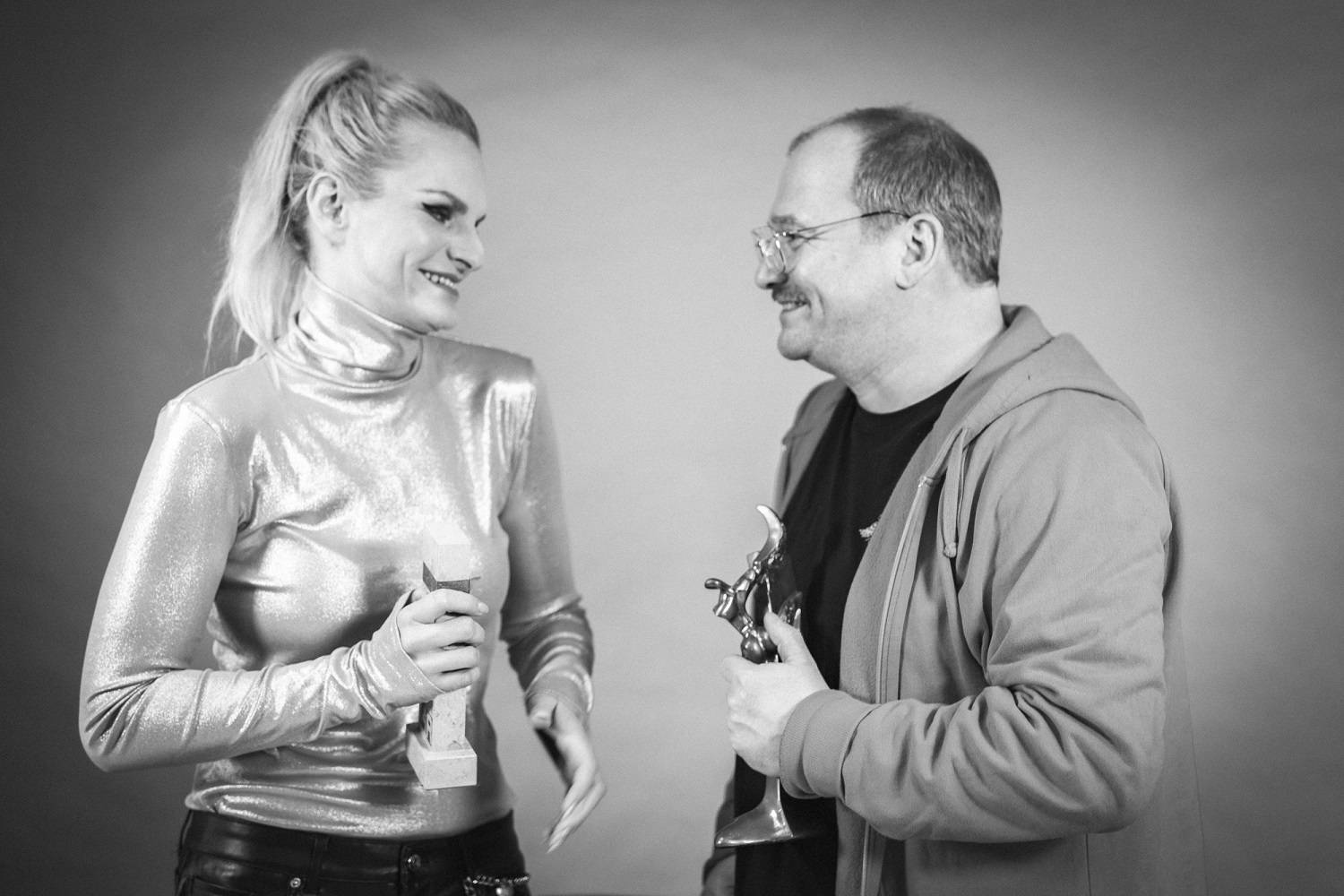 Vypsaná fiXa, Michal Pavlíček, Iva Pazderková, Marek Taclík i Kateřina Marie Tichá točili spot Žebříku