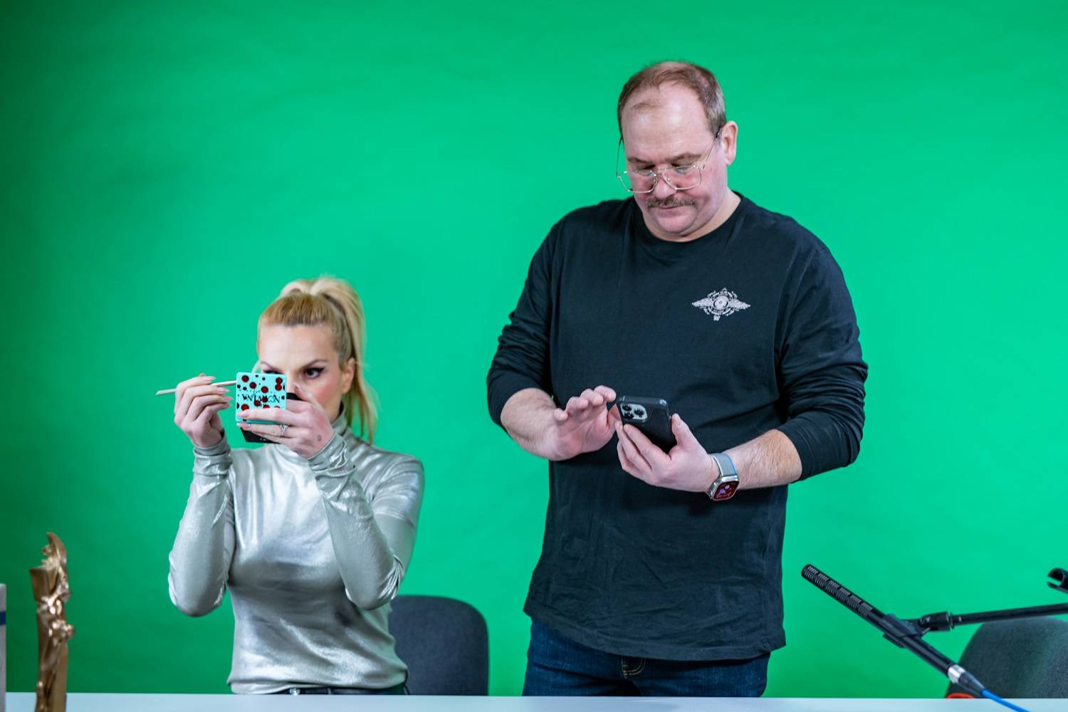 Vypsaná fiXa, Michal Pavlíček, Iva Pazderková, Marek Taclík i Kateřina Marie Tichá točili spot Žebříku