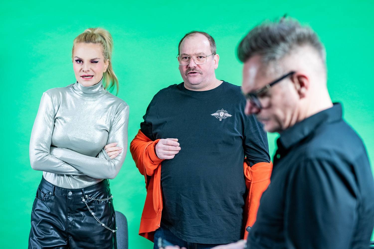 Vypsaná fiXa, Michal Pavlíček, Iva Pazderková, Marek Taclík i Kateřina Marie Tichá točili spot Žebříku