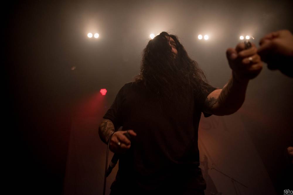Tvrdé kytarové riffy i moshpit. Kataklysm zavítali do Paláce Akropolis