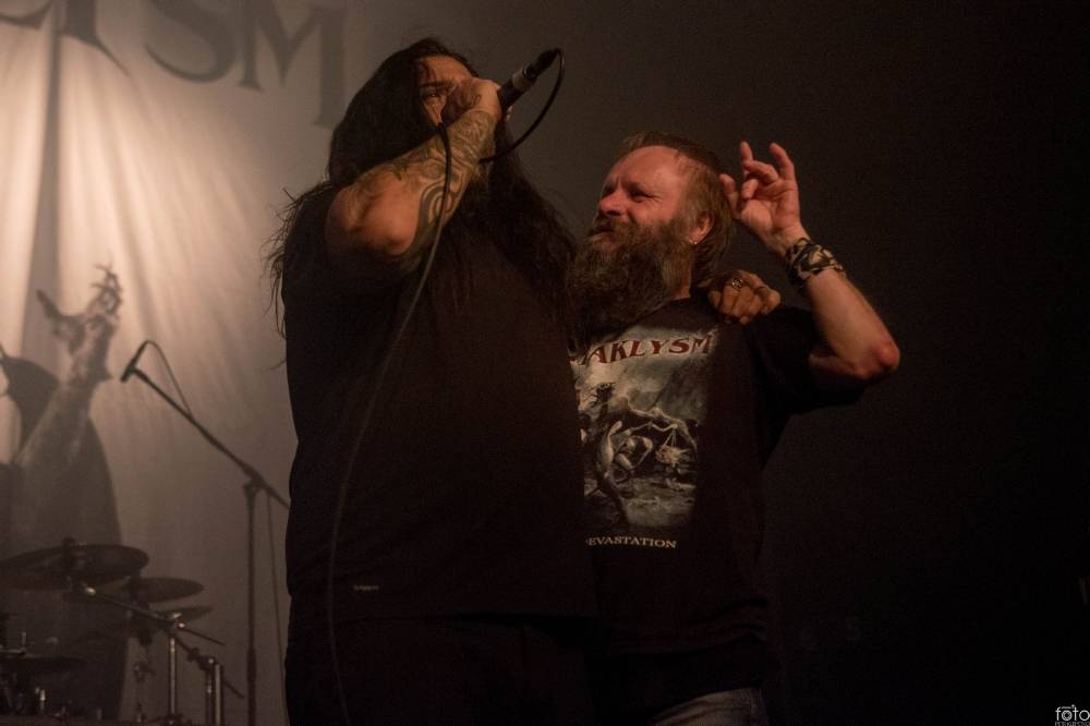 Tvrdé kytarové riffy i moshpit. Kataklysm zavítali do Paláce Akropolis