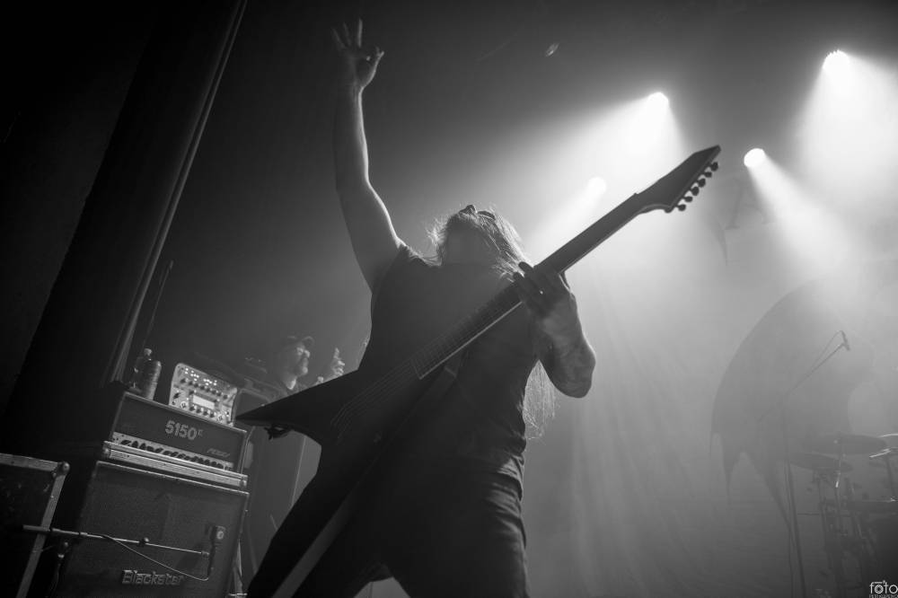 Tvrdé kytarové riffy i moshpit. Kataklysm zavítali do Paláce Akropolis