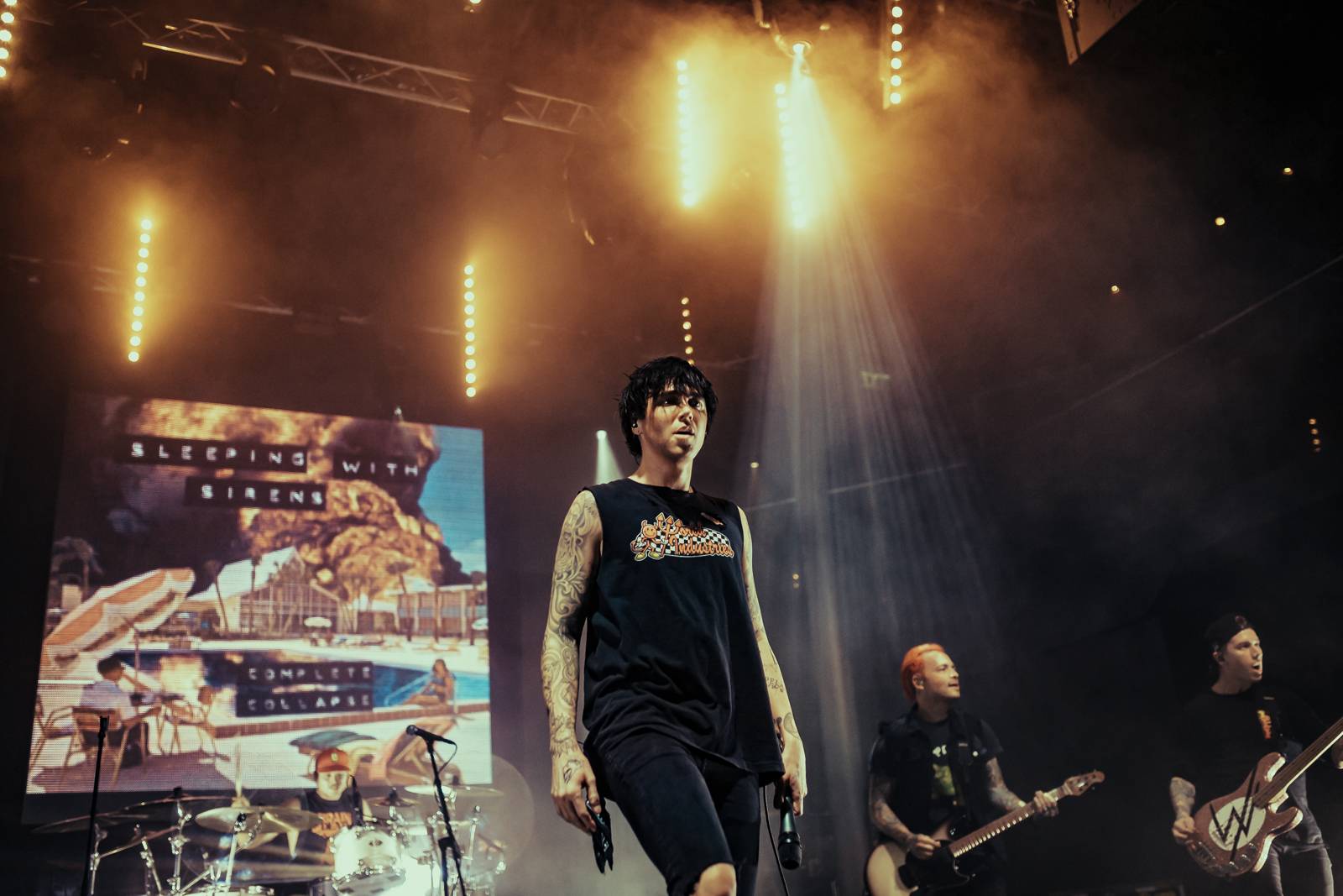 Pražským SaSaZu zatřásla rocková nálož, dorazili Don Broco, Sleeping With Sirens a Ocean Grove