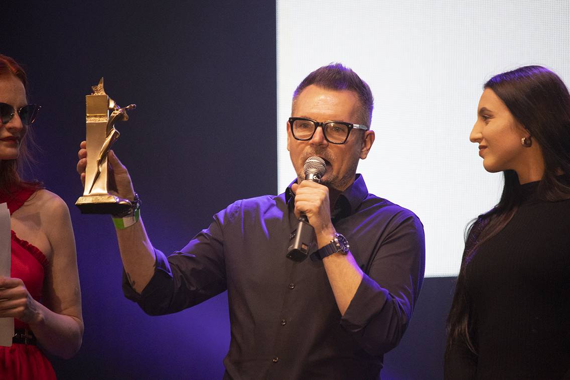 Michal Pavlíček si na Žebříku převzal speciální cenu a pokřtil čtyřdiskovou kompilaci Faces