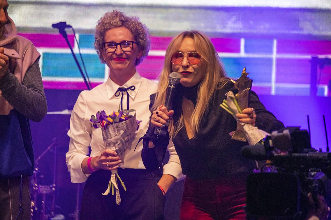 Michal Pavlíček si na Žebříku převzal speciální cenu a pokřtil čtyřdiskovou kompilaci Faces