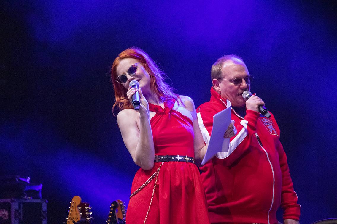 Michal Pavlíček si na Žebříku převzal speciální cenu a pokřtil čtyřdiskovou kompilaci Faces