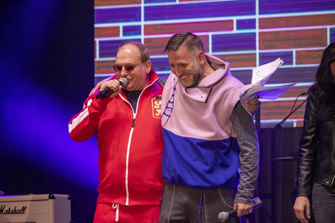 Michal Pavlíček si na Žebříku převzal speciální cenu a pokřtil čtyřdiskovou kompilaci Faces