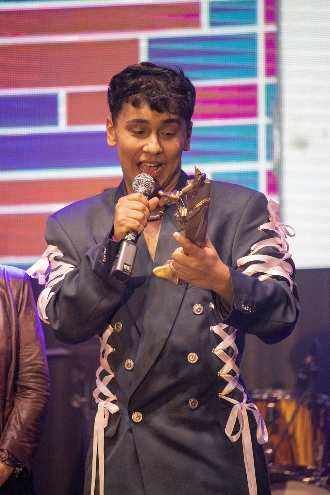 Michal Pavlíček si na Žebříku převzal speciální cenu a pokřtil čtyřdiskovou kompilaci Faces