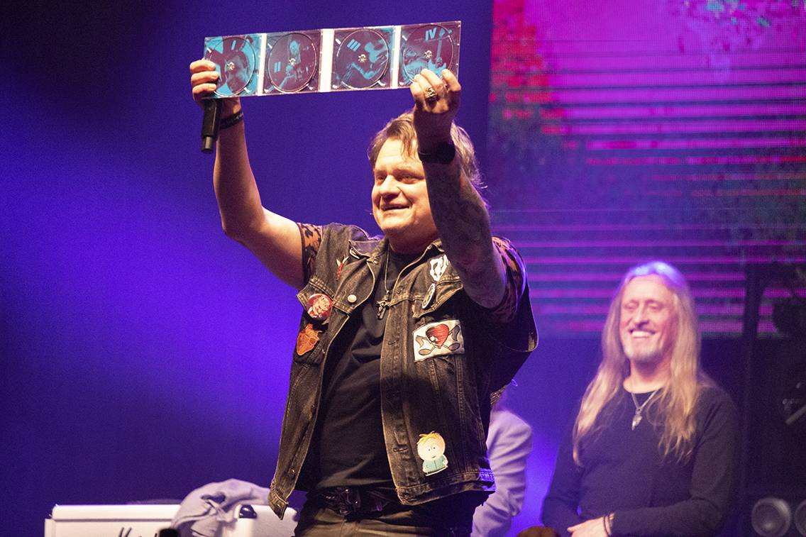 Michal Pavlíček si na Žebříku převzal speciální cenu a pokřtil čtyřdiskovou kompilaci Faces