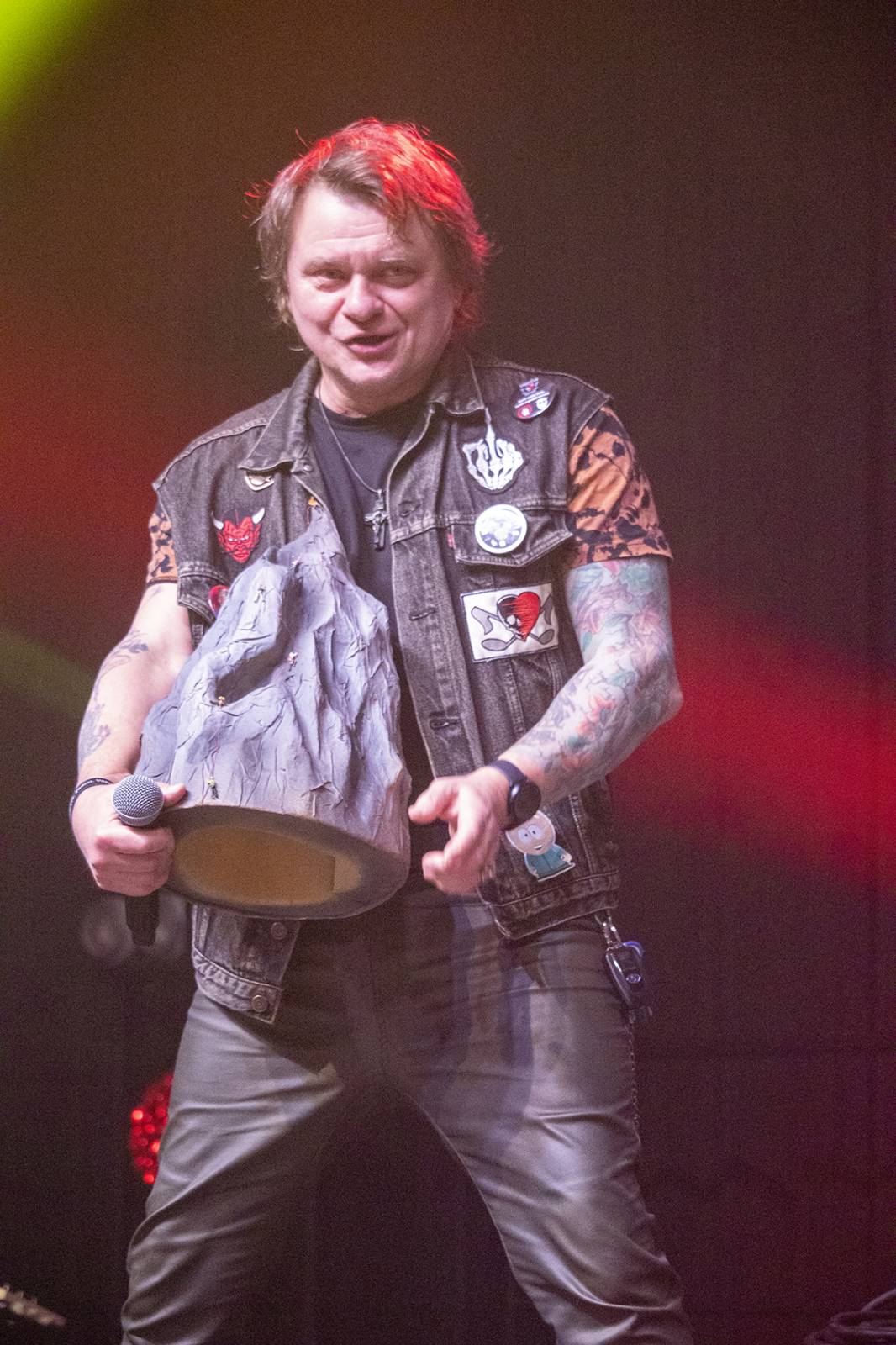 Michal Pavlíček si na Žebříku převzal speciální cenu a pokřtil čtyřdiskovou kompilaci Faces