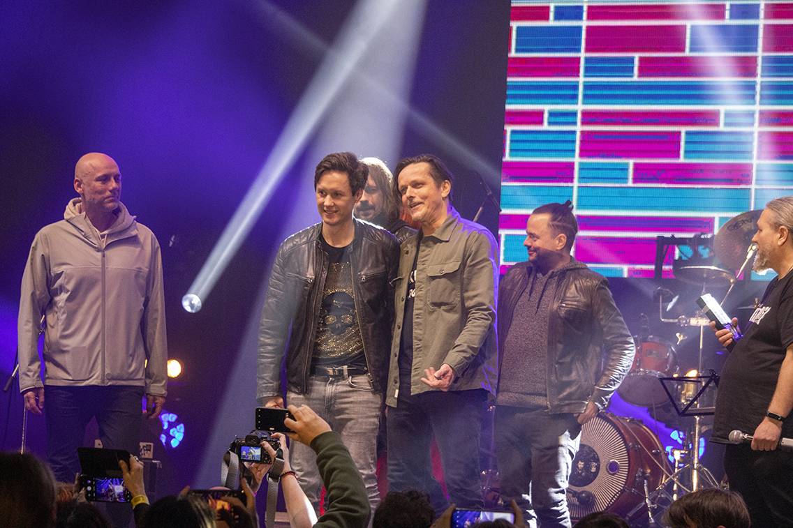 Michal Pavlíček si na Žebříku převzal speciální cenu a pokřtil čtyřdiskovou kompilaci Faces