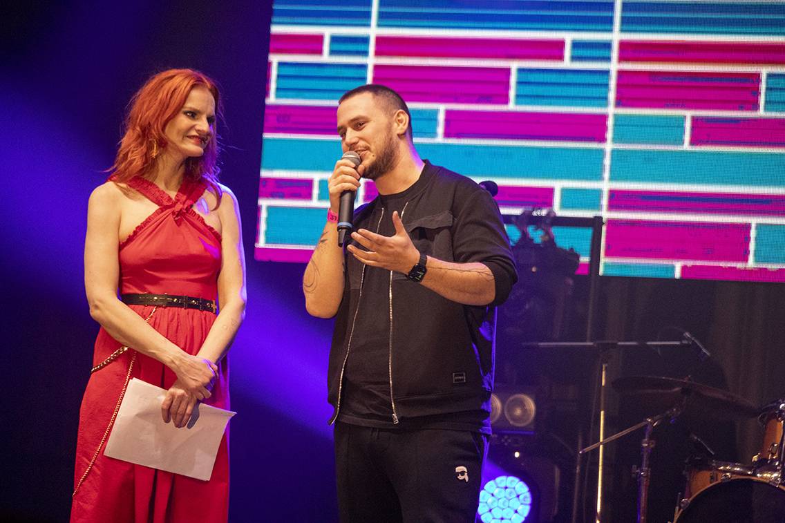 Michal Pavlíček si na Žebříku převzal speciální cenu a pokřtil čtyřdiskovou kompilaci Faces