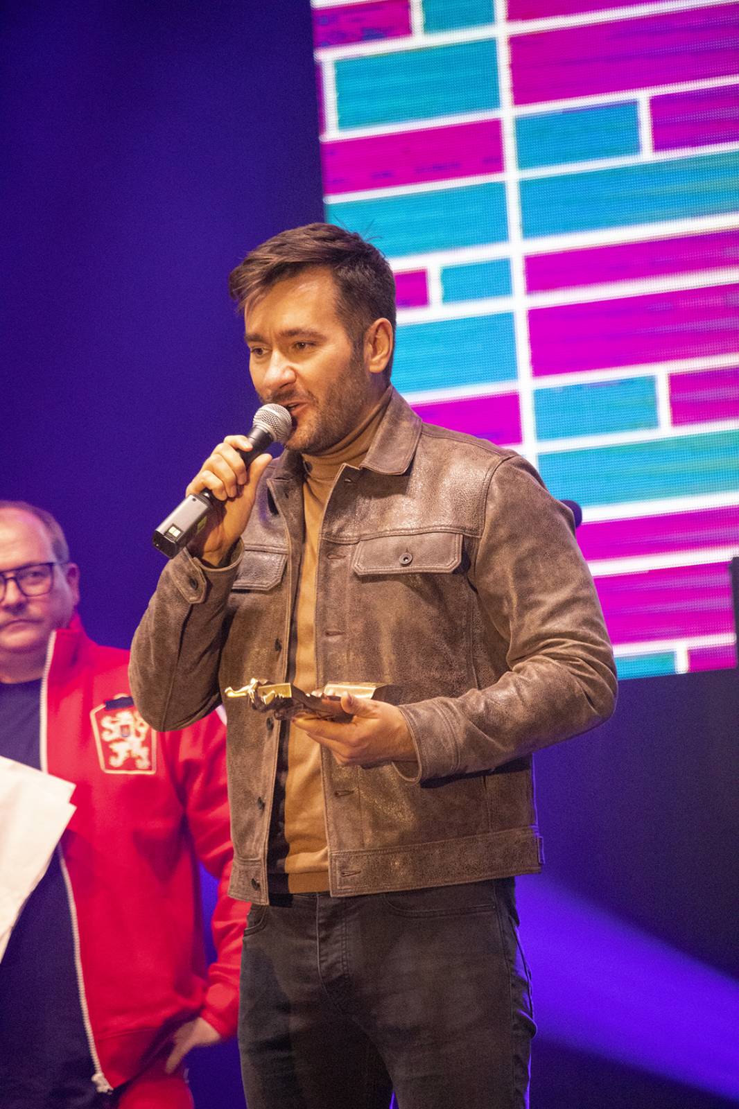 Michal Pavlíček si na Žebříku převzal speciální cenu a pokřtil čtyřdiskovou kompilaci Faces