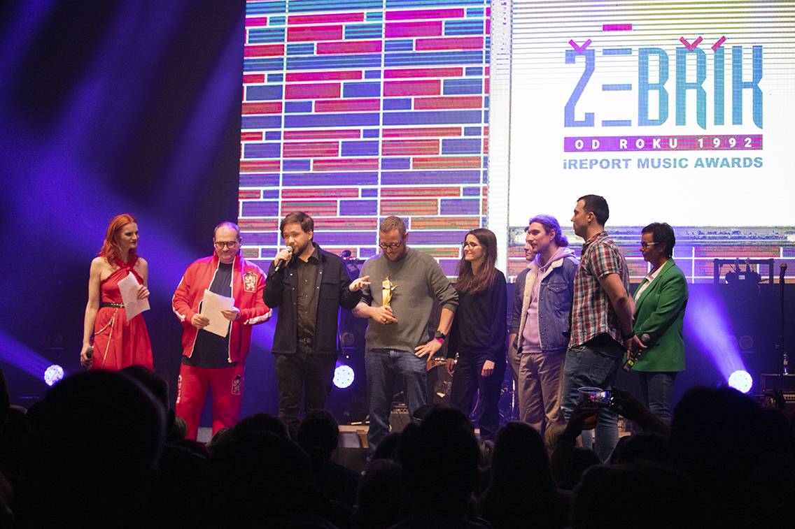 Michal Pavlíček si na Žebříku převzal speciální cenu a pokřtil čtyřdiskovou kompilaci Faces