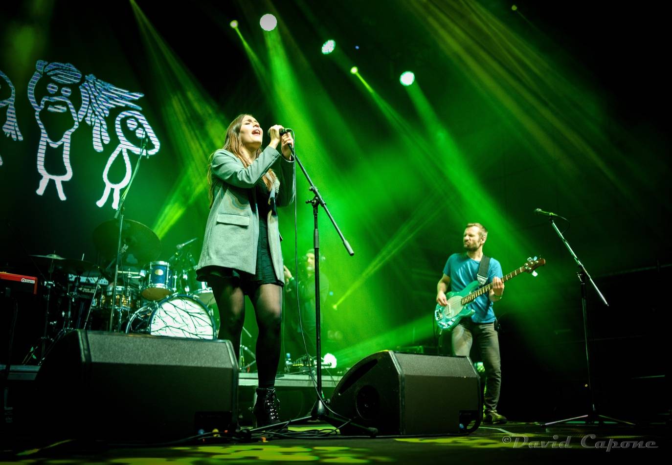 Žebřík zahájila Kateřina Marie Tichá s Bandjeez, mezi zpěvačkami skončila třetí