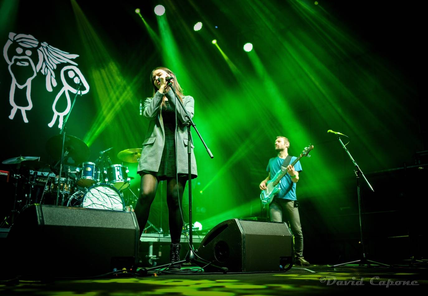 Žebřík zahájila Kateřina Marie Tichá s Bandjeez, mezi zpěvačkami skončila třetí