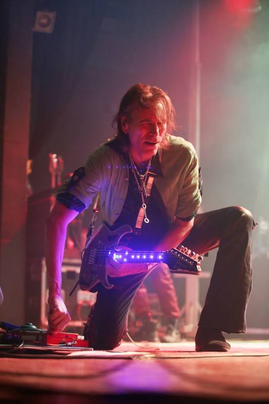 Steve Vai předvedl Brnu své kytarové umění