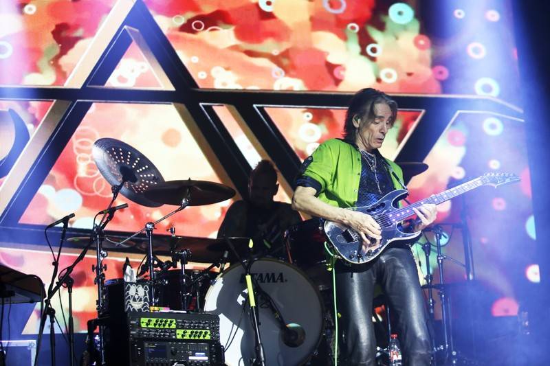 Steve Vai předvedl Brnu své kytarové umění