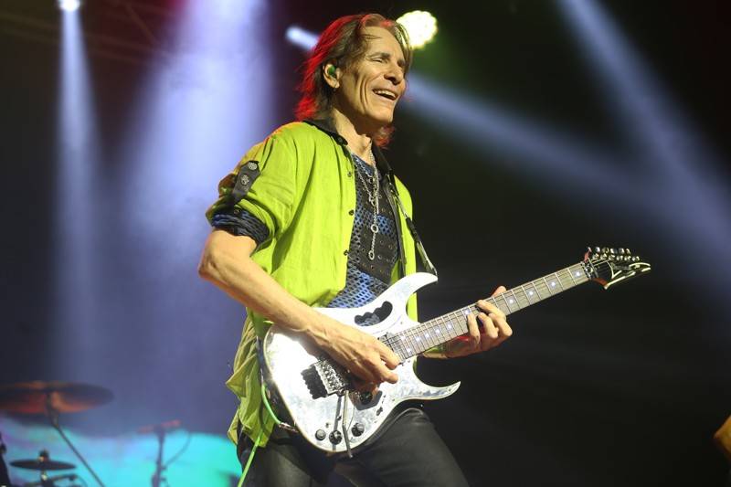 Steve Vai předvedl Brnu své kytarové umění