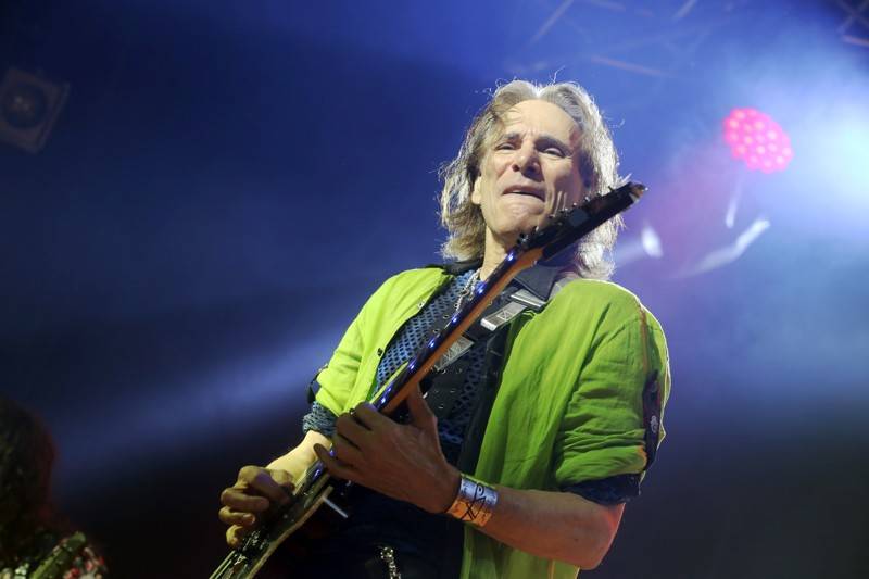 Steve Vai předvedl Brnu své kytarové umění