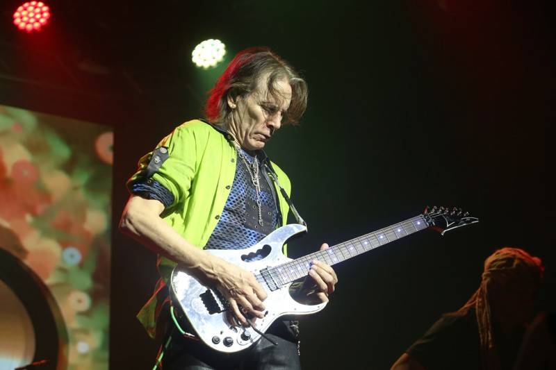 Steve Vai předvedl Brnu své kytarové umění