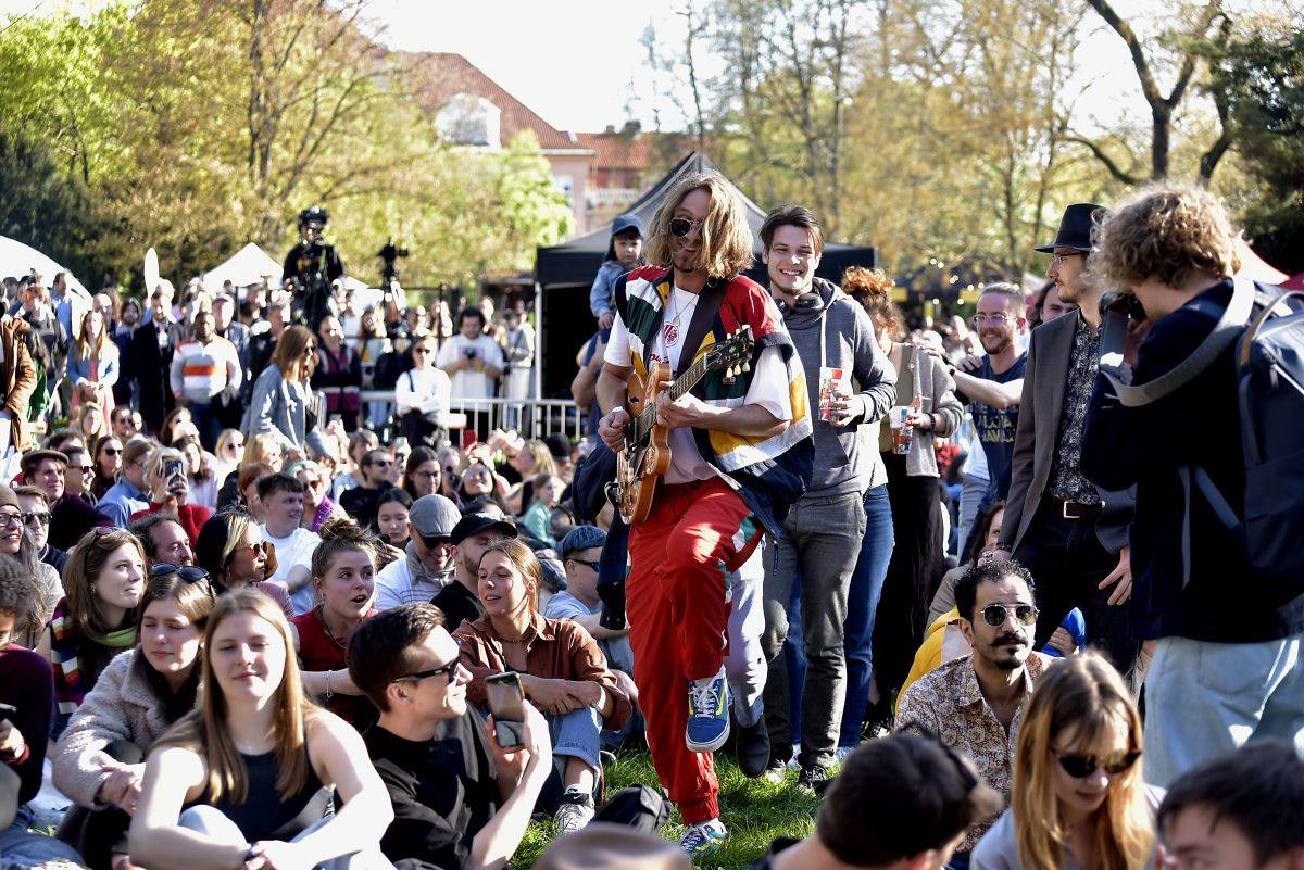 V Praze se slavil Mezinárodní den jazzu, zahráli Blue Uandi i Natalia Tena z Harryho Pottera