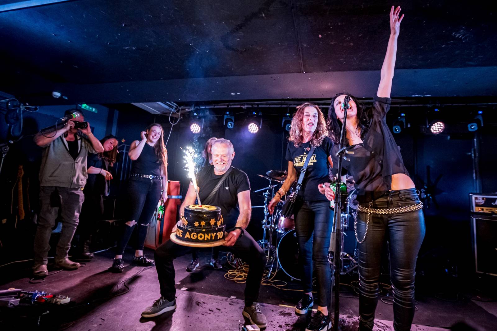 The Agony oslavily v Rock Café deset let a pokřtily nové album