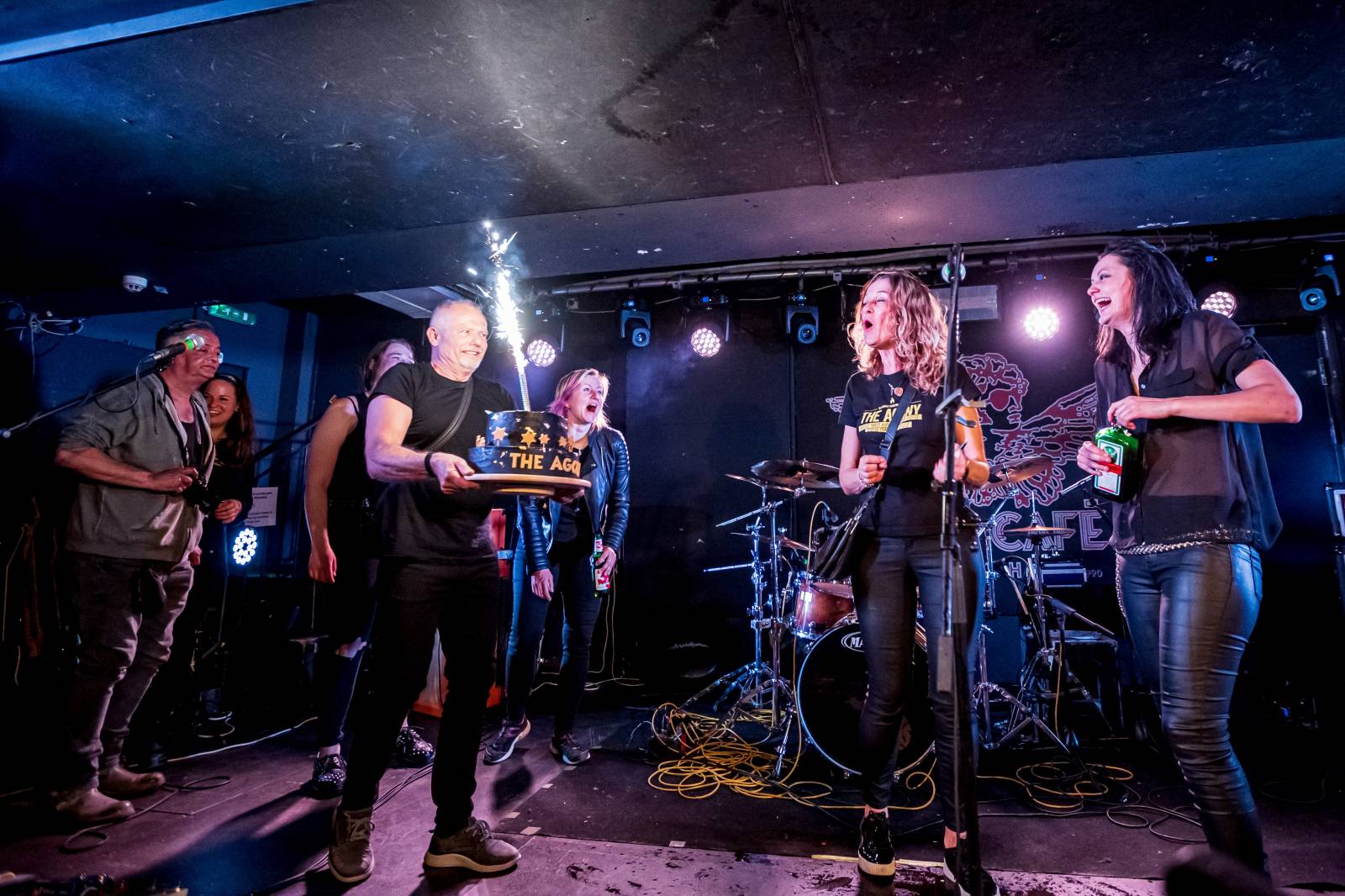 The Agony oslavily v Rock Café deset let a pokřtily nové album