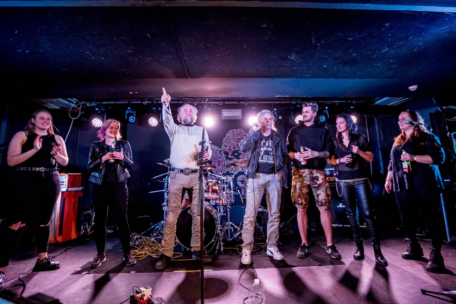 The Agony oslavily v Rock Café deset let a pokřtily nové album