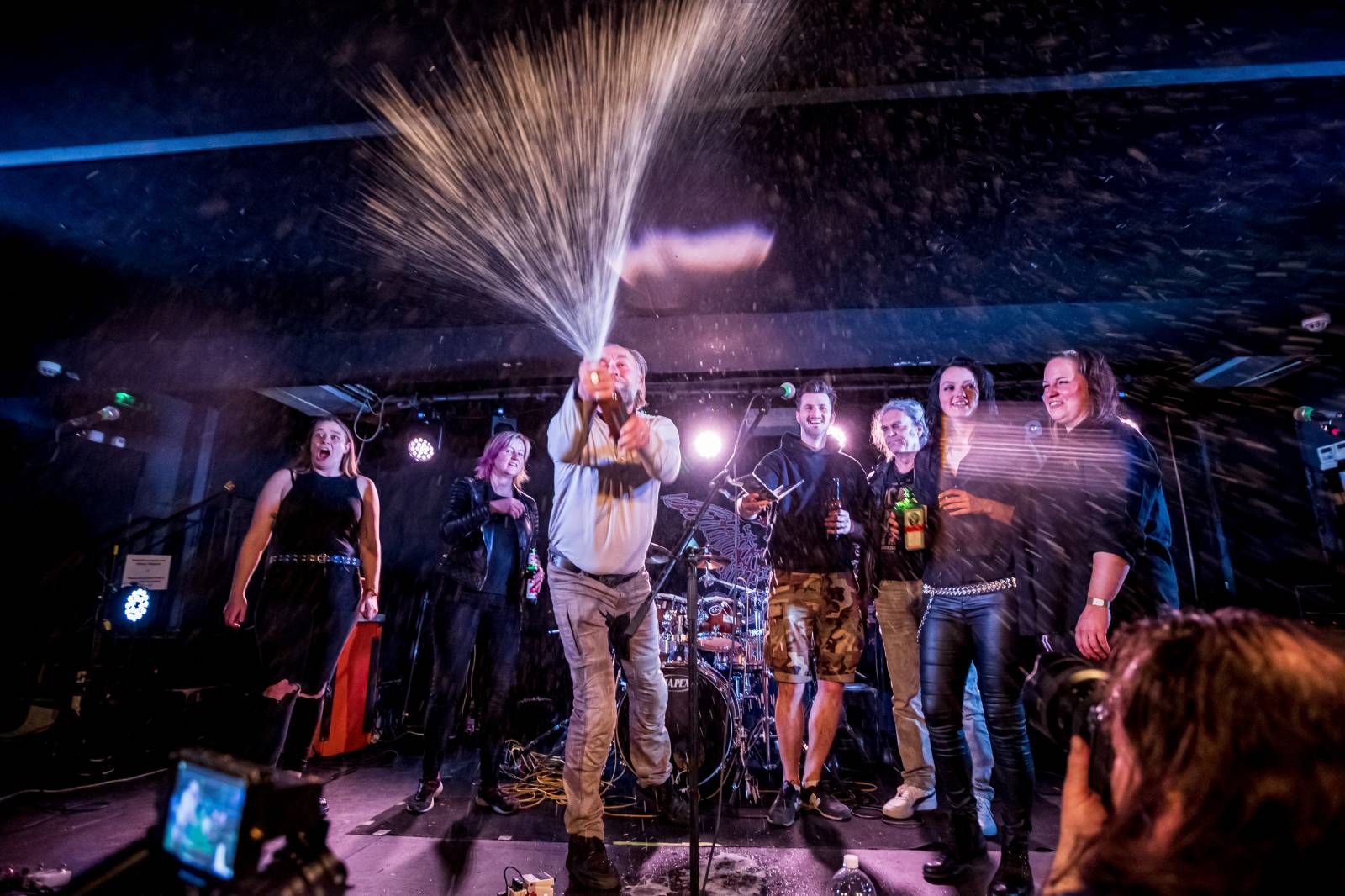 The Agony oslavily v Rock Café deset let a pokřtily nové album