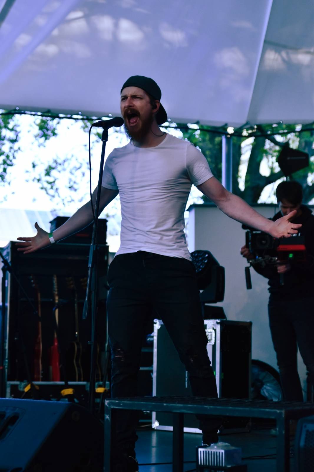 ZakázanÝ ovoce odehrálo ve Stromovce svůj tisící koncert, popřáli mu Curlies a Wotazník