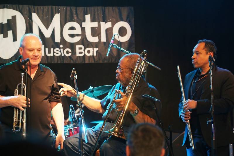 Pozounista Fred Wesley předvedl své umění na Groove Brno