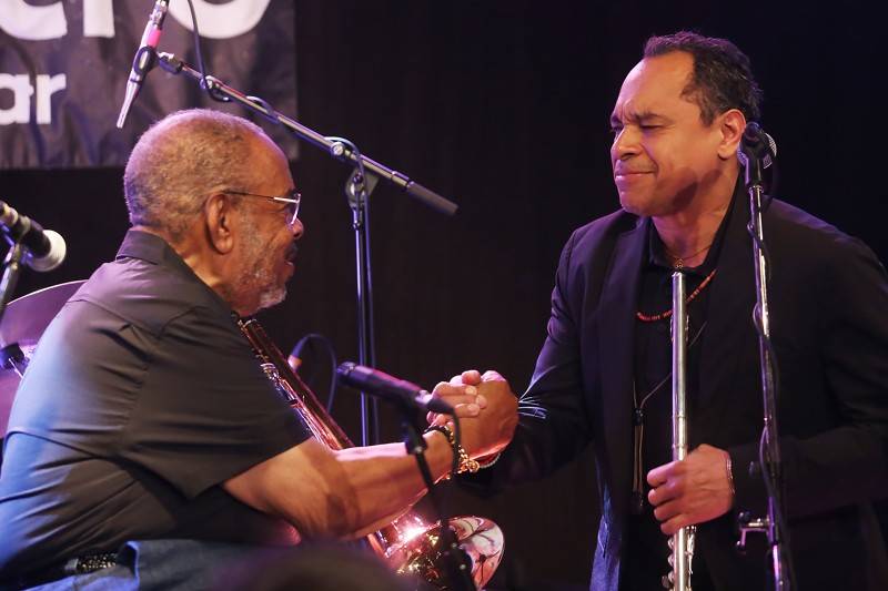 Pozounista Fred Wesley předvedl své umění na Groove Brno