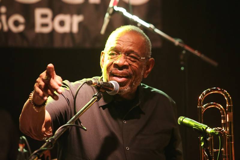 Pozounista Fred Wesley předvedl své umění na Groove Brno