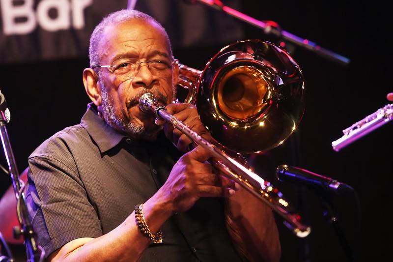 Pozounista Fred Wesley předvedl své umění na Groove Brno