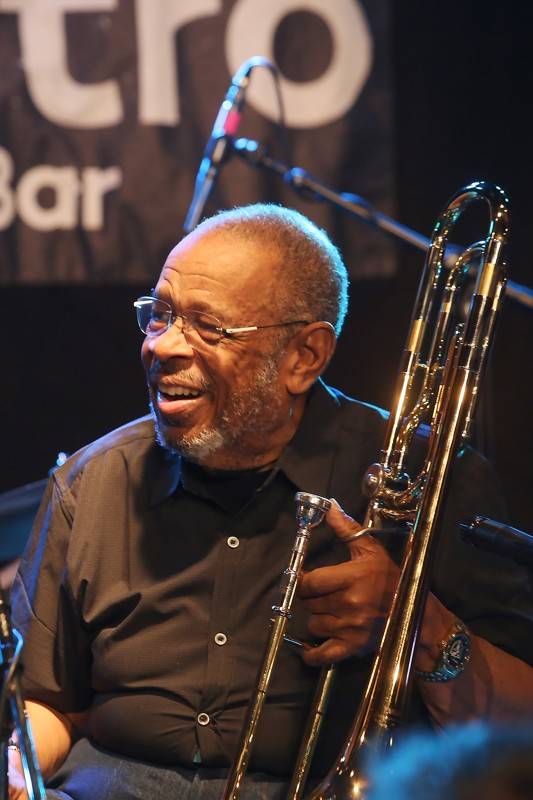 Pozounista Fred Wesley předvedl své umění na Groove Brno