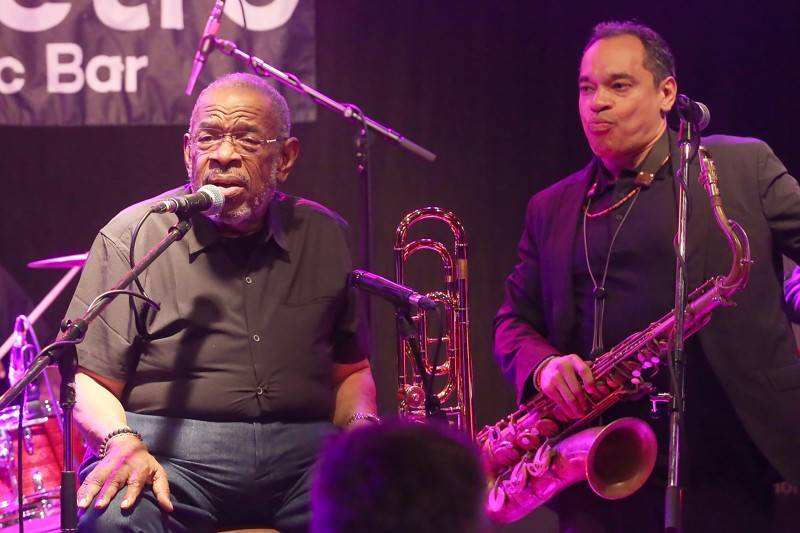 Pozounista Fred Wesley předvedl své umění na Groove Brno